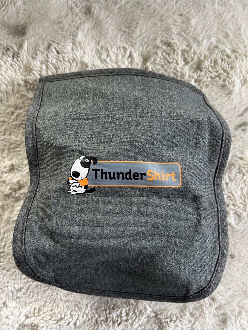 Thundershirt Gray Calming Dog Wrap with Logo